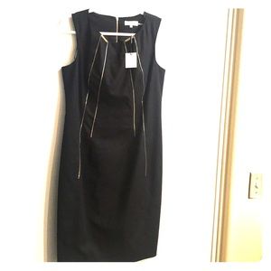 NWTCalvin Klein Black Sleeves Dress Sz 8